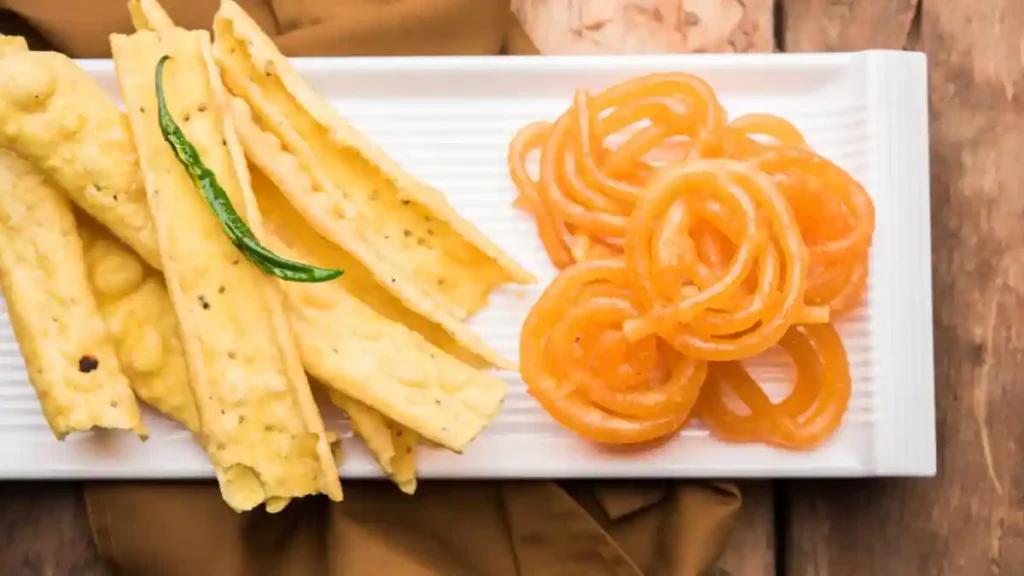 Fafda-Jalebi